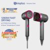 【Simplus Club】Hair Dryer 1250W Hair Blower 3 Temperature Levels Portable Qucik Dry Intelligent Temperature Control