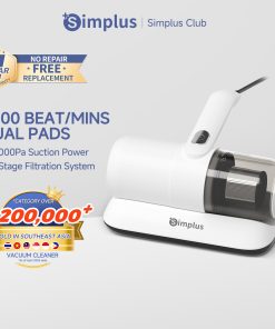 【Simplus Club】Dust Mite Vacuum Cleaners Mite Removal Anti-Allergy Mite Removal for Bed Sofa Car