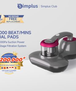 【Simplus Club】Dust Mite Vacuum Cleaner Mite Removal Anti-Mite for Bed Sofa Car 14000Pa