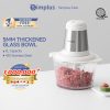 【Simplus Club】Blenders Grinders Food Processors Electric Meat Grinders Food Processor Food Chopper Vegetable Blender Household Multifunctional Stainless Steel Head 2L Capacity 2 Speeds