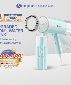 【Simplus Club】Steamer Handheld Steam Garment Steamer Steam for Clothes Foldable Garment Steam Machine Handheld Steam Clothes Steamer Electric Steam Foldable and Portabl for Travel and Household