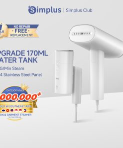 【Simplus Club】Garment Steamer Handheld Steamer for Clothes Garment Steamer 210ml Water Tank Foldable and Portable Steamer