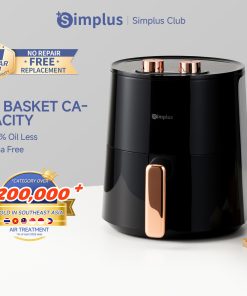 【Simplus Club】Air Fryer 1300W Electric Fryer Oil Free 4L/5L Non Stick Pan Knob Control Timer Fryer Tools Fries Fryer
