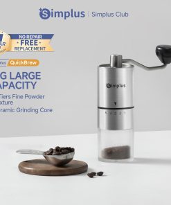 【Simplus Club】Mannual Coffee Grinder Coffee Maker Portable Bean Coffee Machine High Precision
