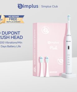 【Simplus Club】 Electric Toothbrush Teeth Cleaner Ultrasonic Dental Scaler 5-Speed 2 Minutes Automatic Timing