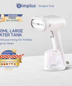 【Simplus Club】Handheld Garment Steamer Steamer Steam280ml Large Water Tank Household Portable Ironing Machine Travel Steam