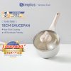 【Simplus Club】Saucepan With Lid 18cm Maifan Stone Gas Stove Induction Compatible Non-Stick Cooking Pot