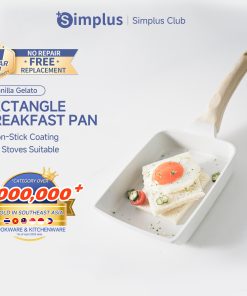 【SImplus Club】Tamagoyaki Non Stick Pan Flat Frying Pan Multifunctional Pan