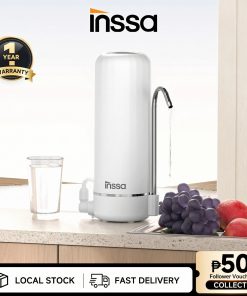 【INSSA】Water Purifier Household UF Filtration Dual Outlet for Sterilization & Chlorine Removal Tap Water Purifier for Kitchen & Bathroom