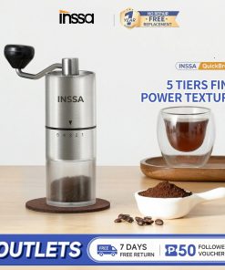 【INSSA】Wireless Coffee Bean Grinder Electric Coffee Grinder 5-Tier Grinding Thickness App 4.7 (23)